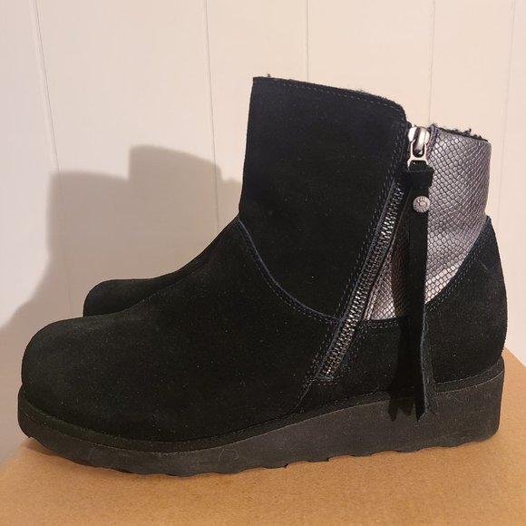 Bearpaw boots Megan II, size 9, black soft ankle boots - Picture 6 of 13